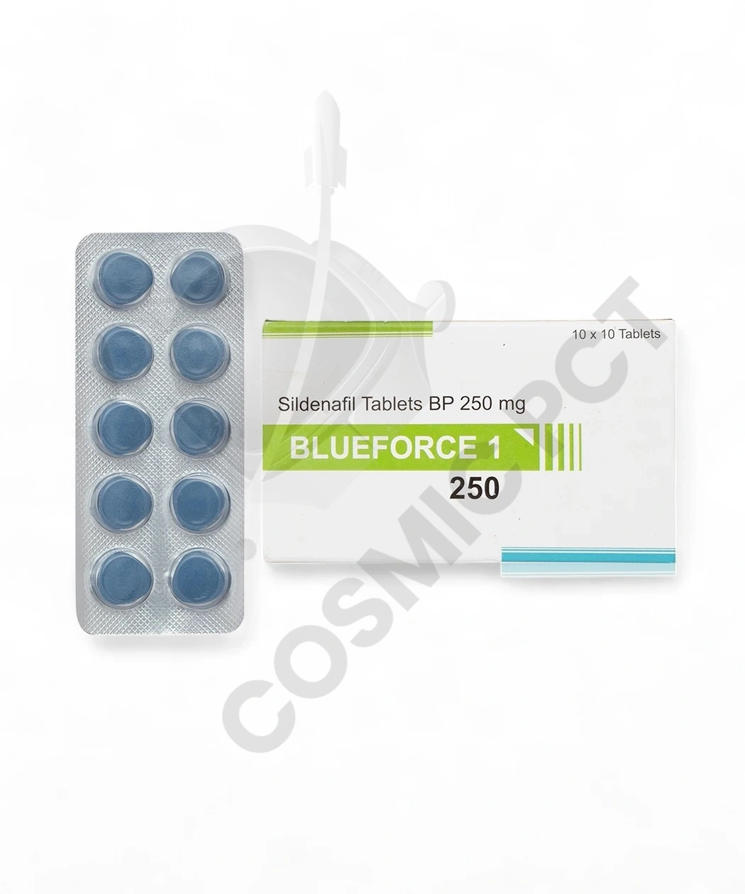 Blueforce 1 250mg 10 Tablets-2