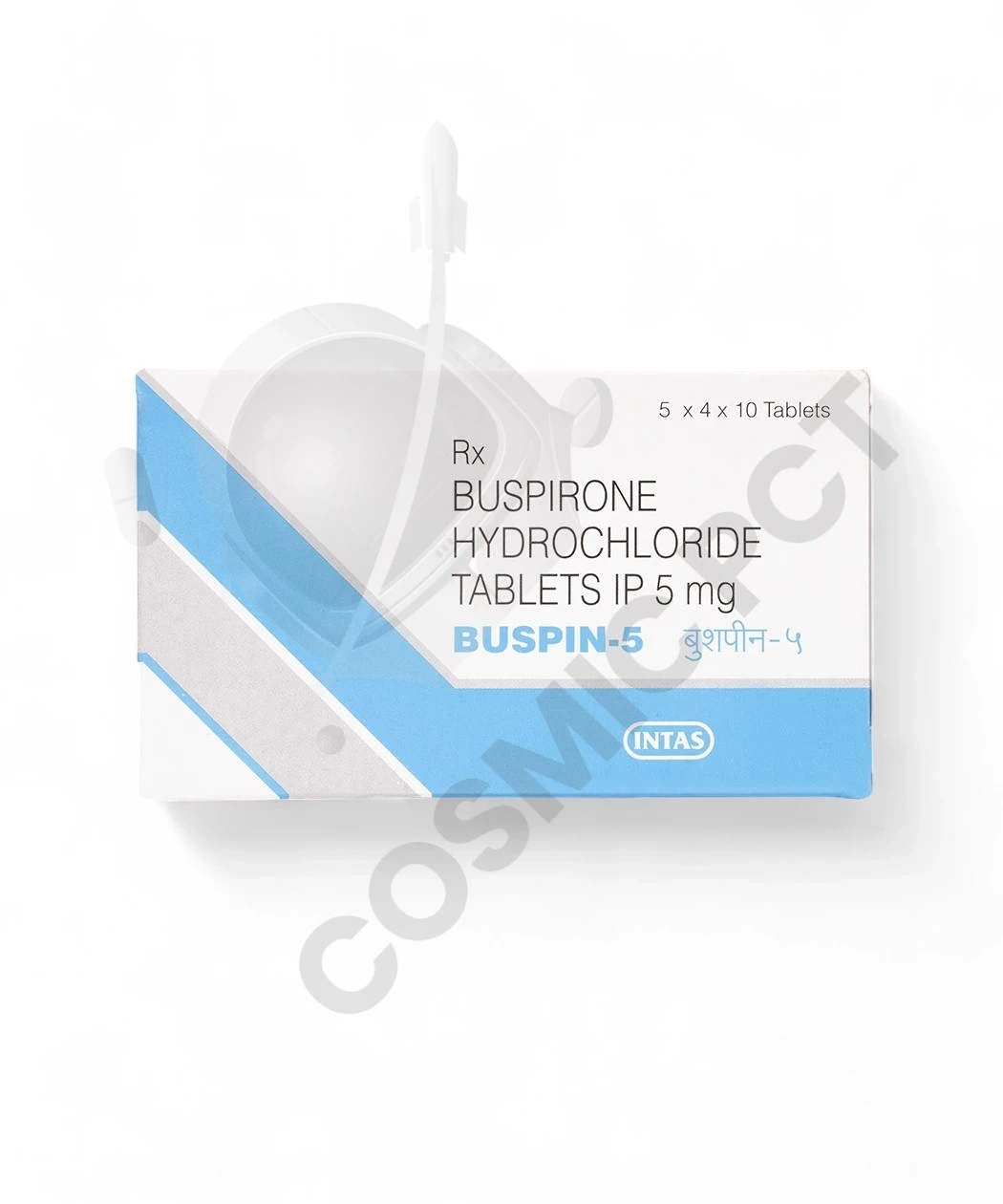 Buspin 5mg 10 Tablets-2