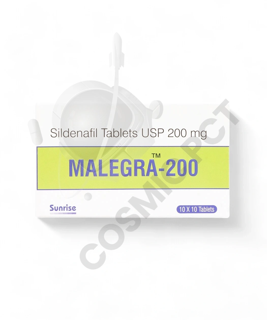 Malegra 200mg 10 Tablets-2