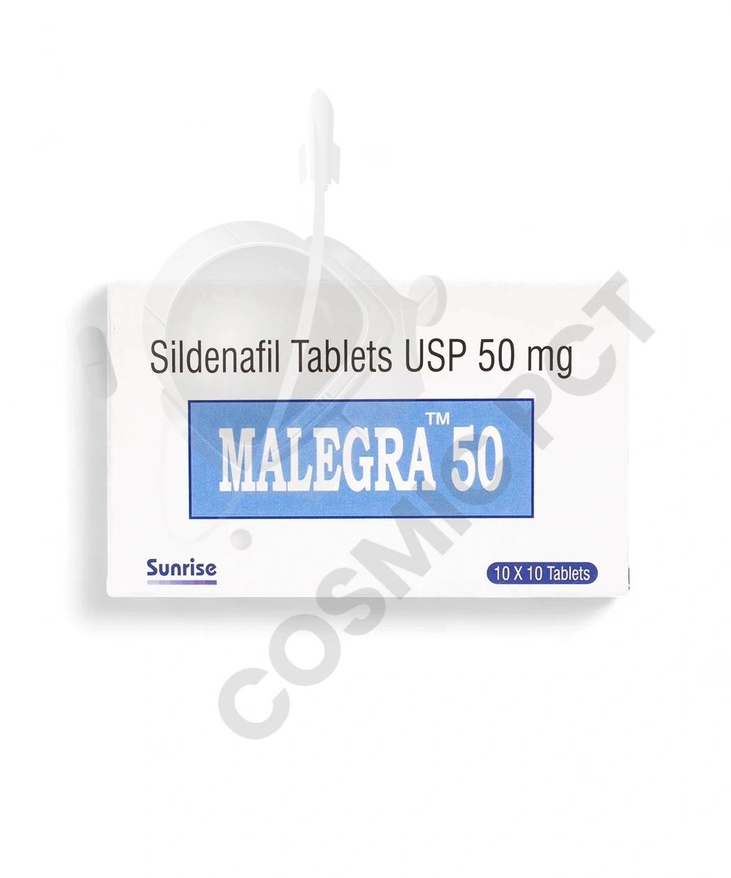 Malegra 50mg 10 Tablets-2