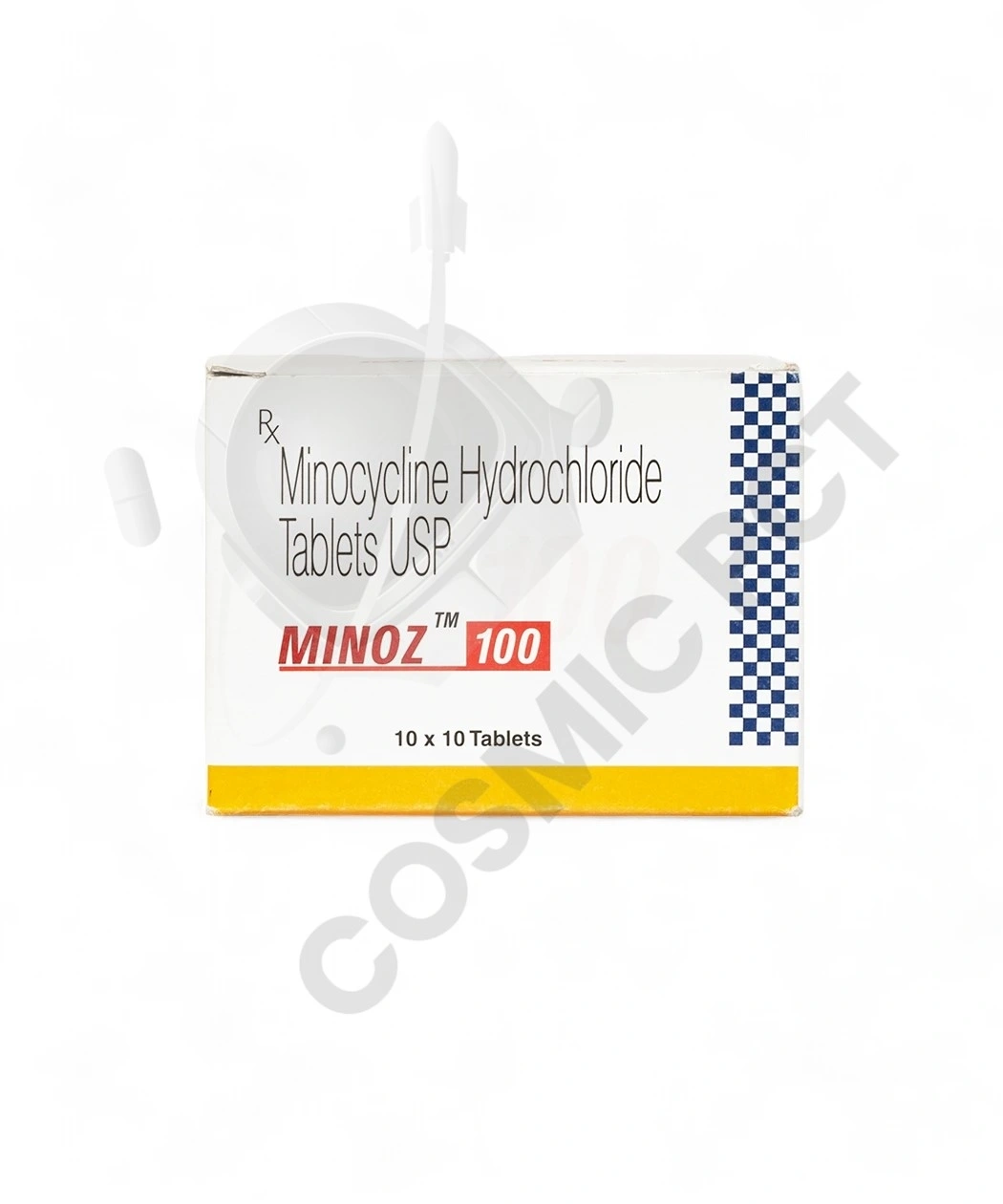 Minoz 100mg 10 Tablets-2