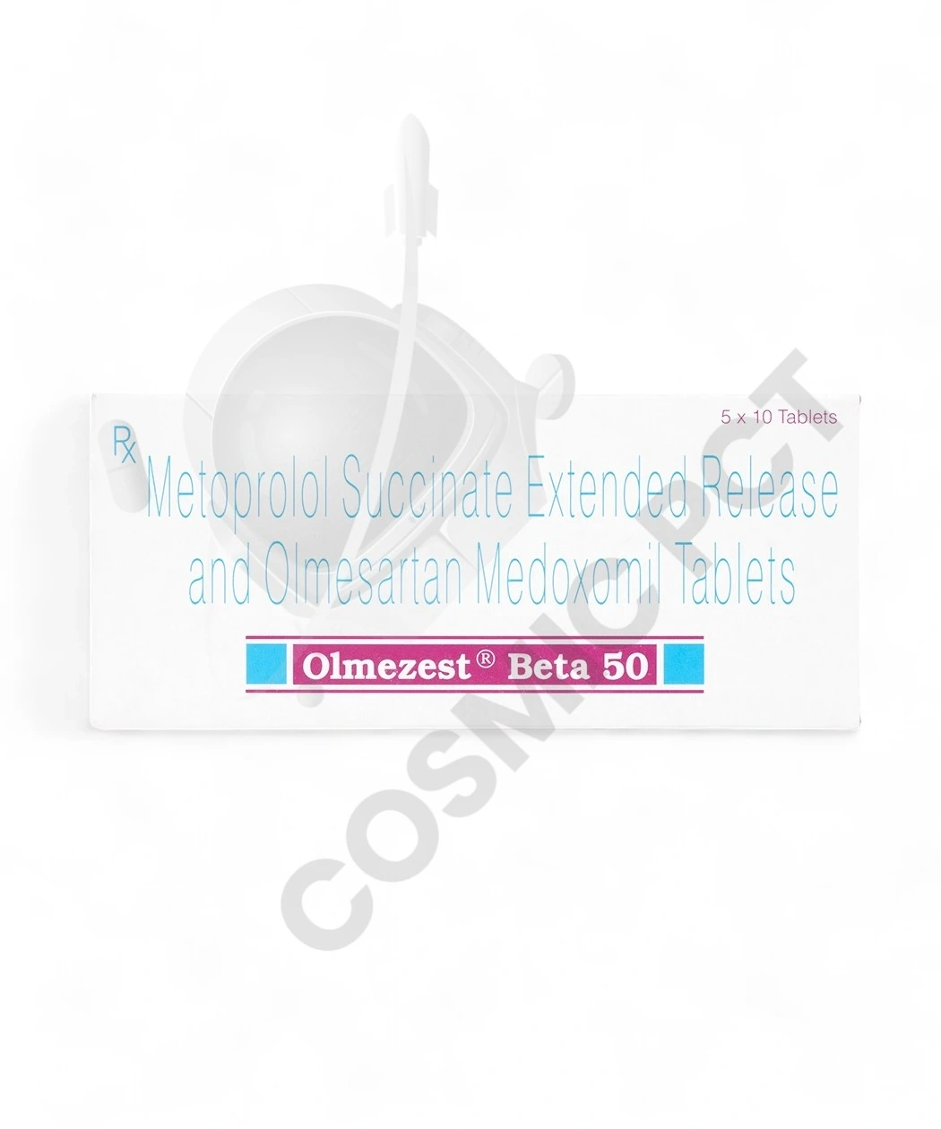 Olmezest Beta 50mg 10 Tablets-2