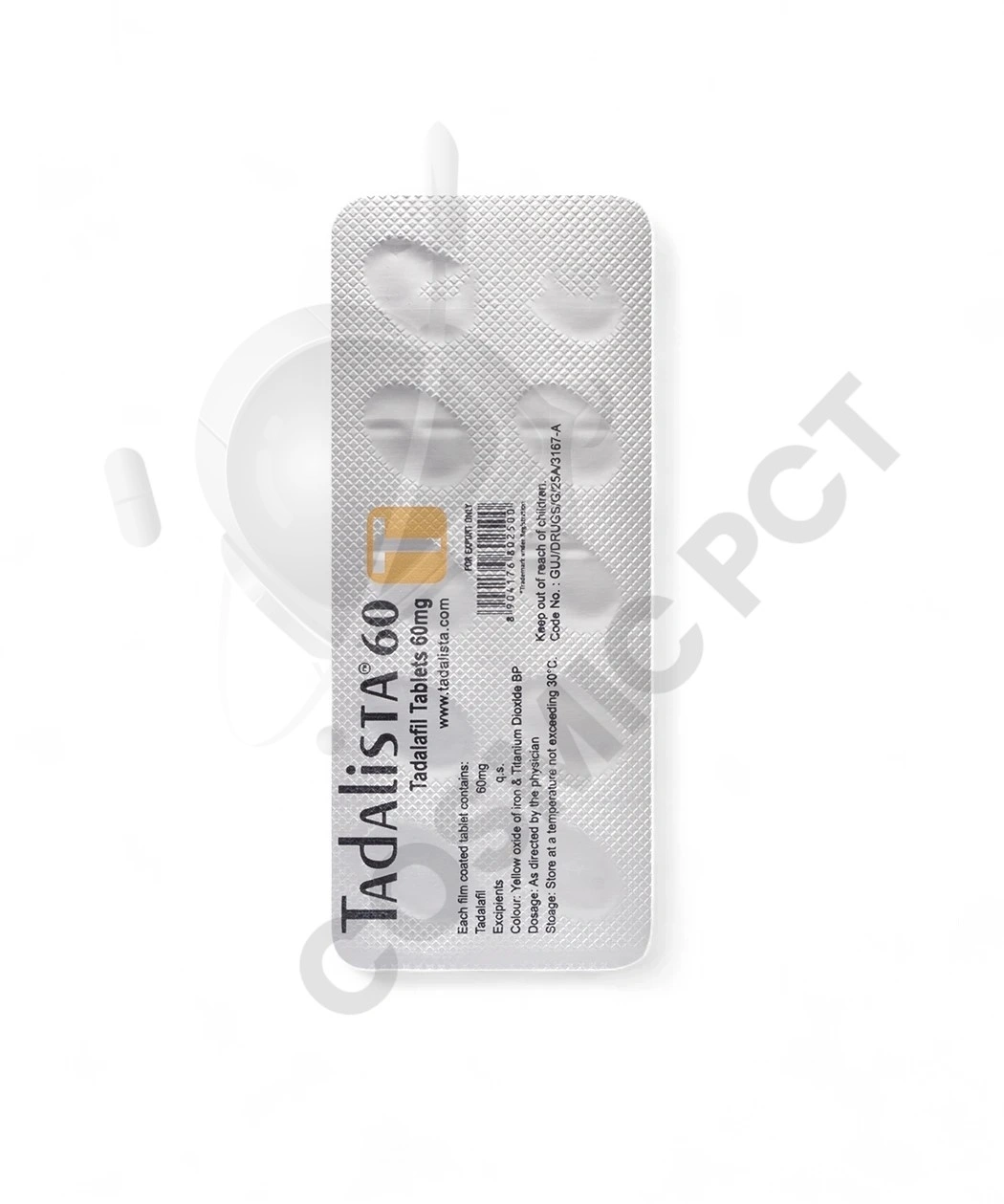Tadalista 60mg 10 Tablets-2