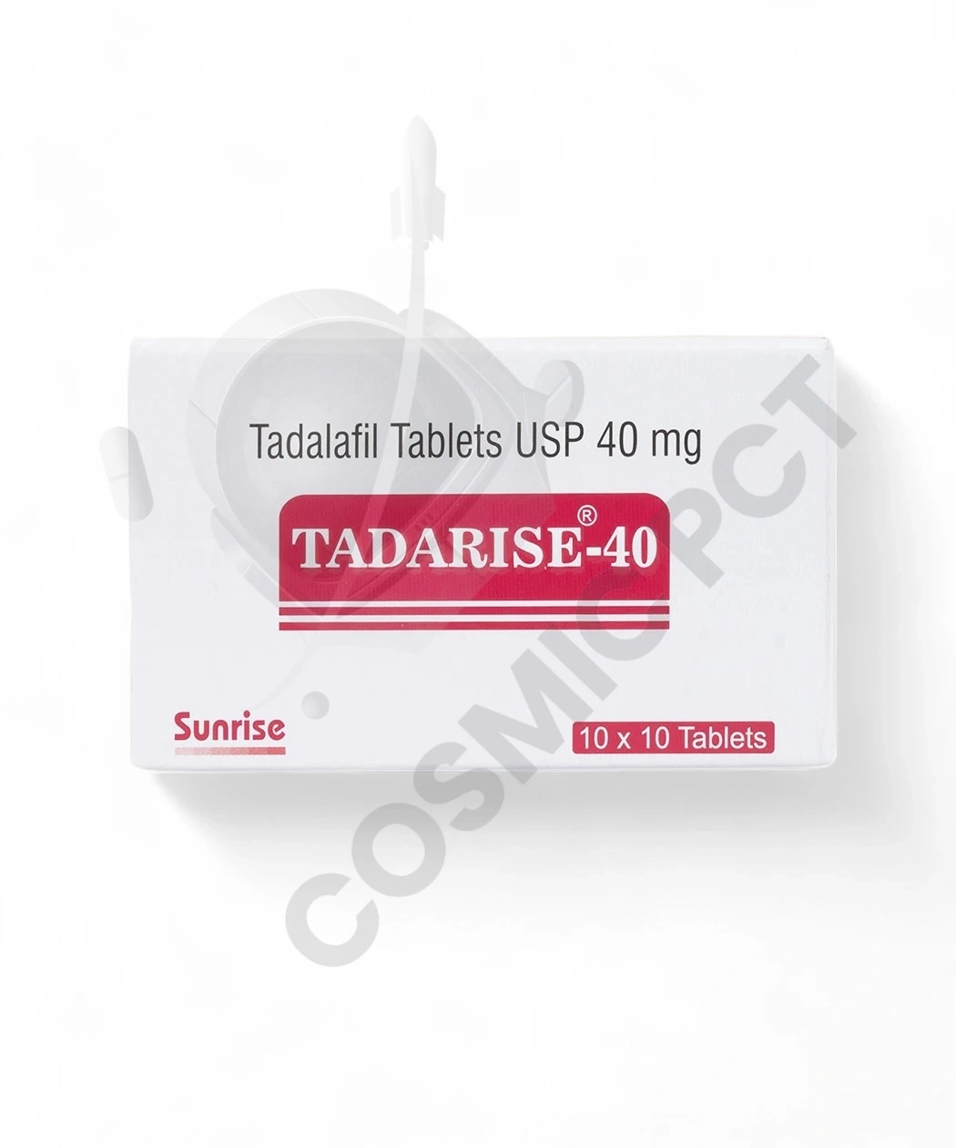 Tadarise 40mg 10 Tablets-2