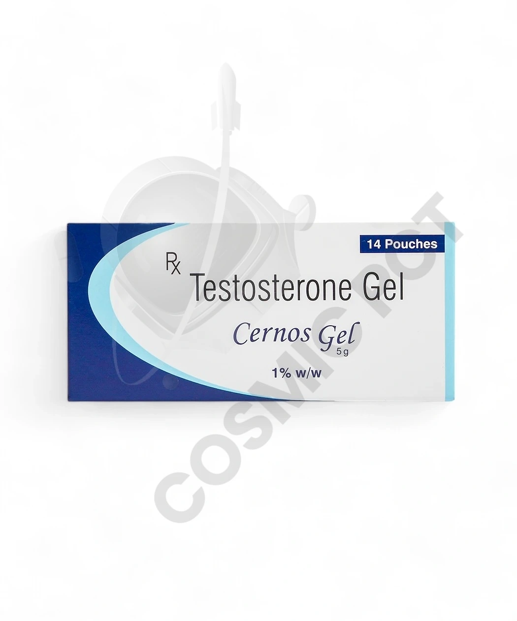 Testosterone Gel Cernos Gel 1% 5g 14 Pouches-2